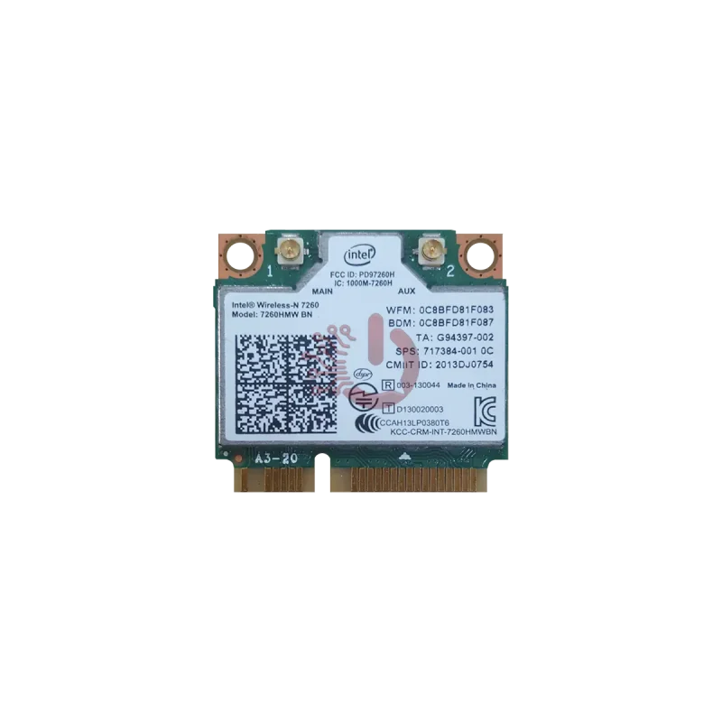 کارت شبکه لپ تاپ Intel 7260HMW BN