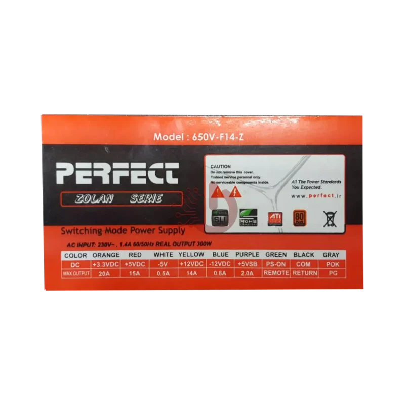 پاور پرفکت 650V-F14-Z