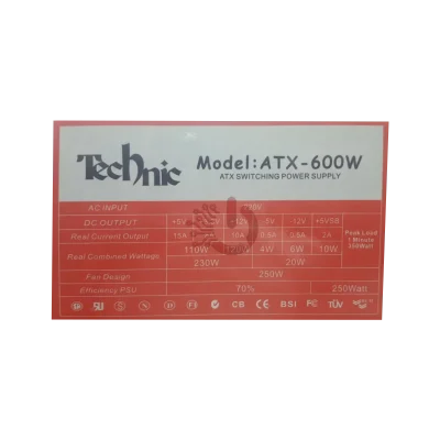 پاور تکنیک ATX-600